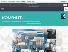 Tablet Screenshot of kompaut.com